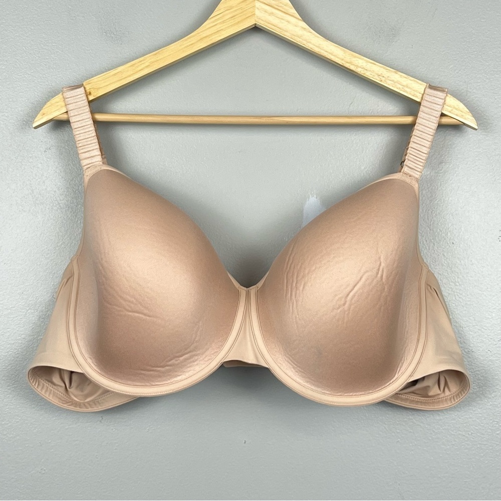 ThirdLove beige 24/7 Classic T-Shirt underwire bra, 46C.